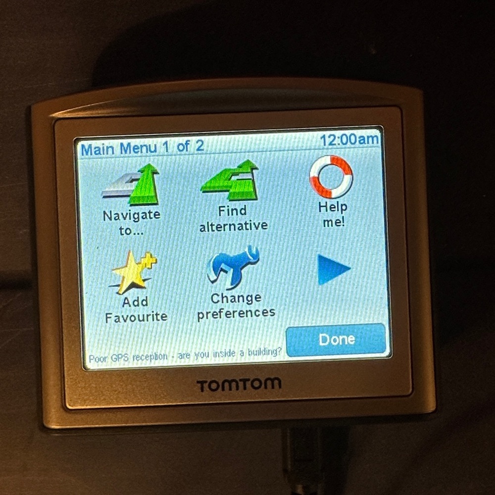 TomTom One Portable GPS Navigation System - Picture 2 of 12